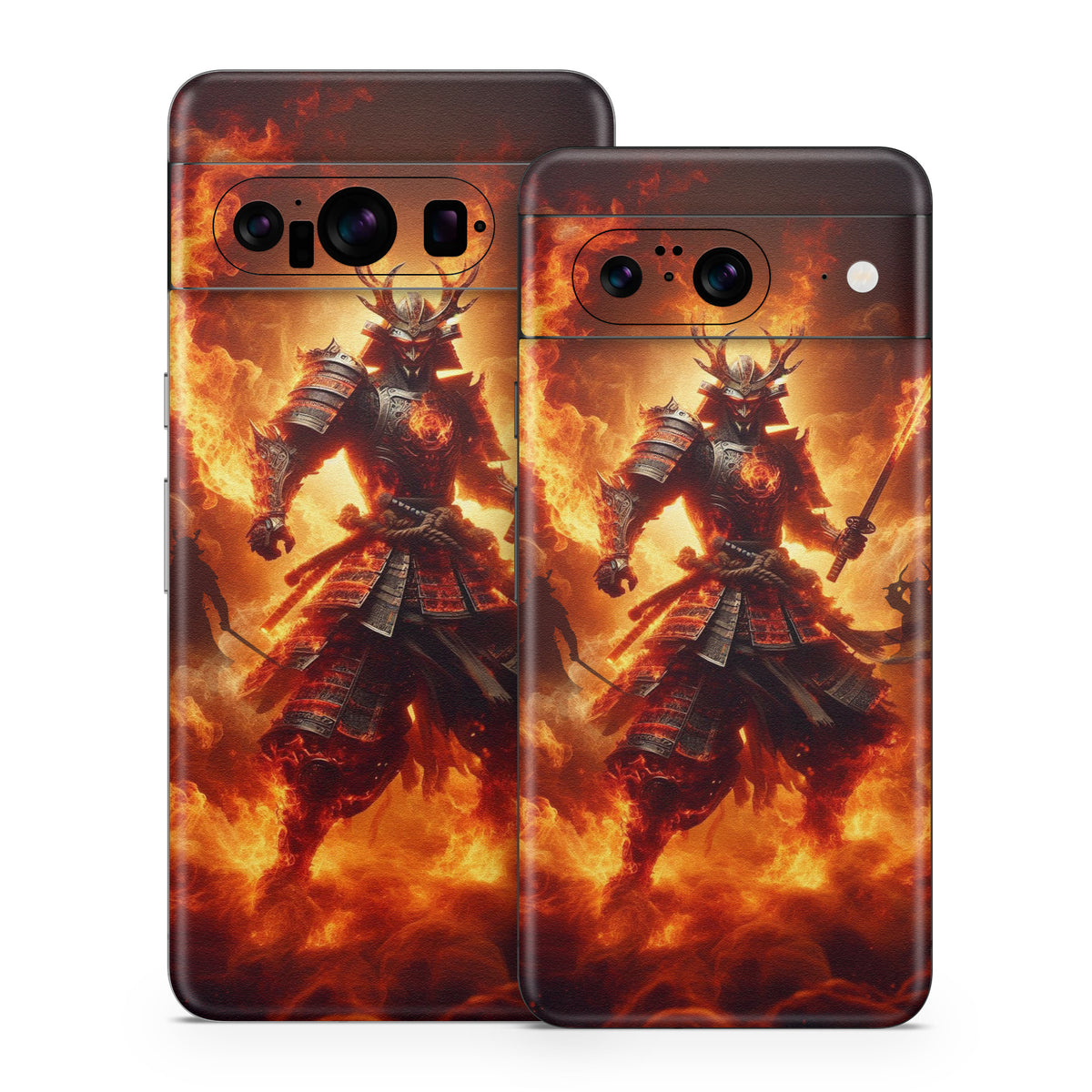 Samurai Fire - Google Pixel 8 Skin