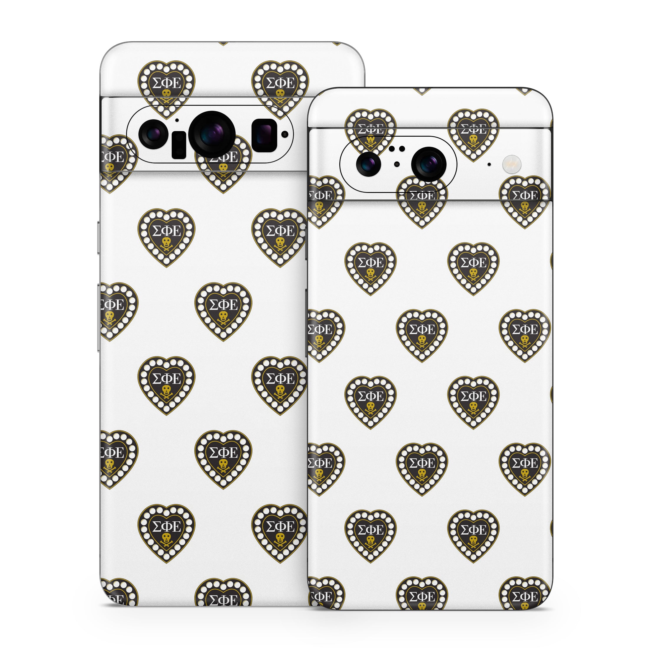 Sigma Phi Epsilon Badge Pattern White - Google Pixel 8 Skin