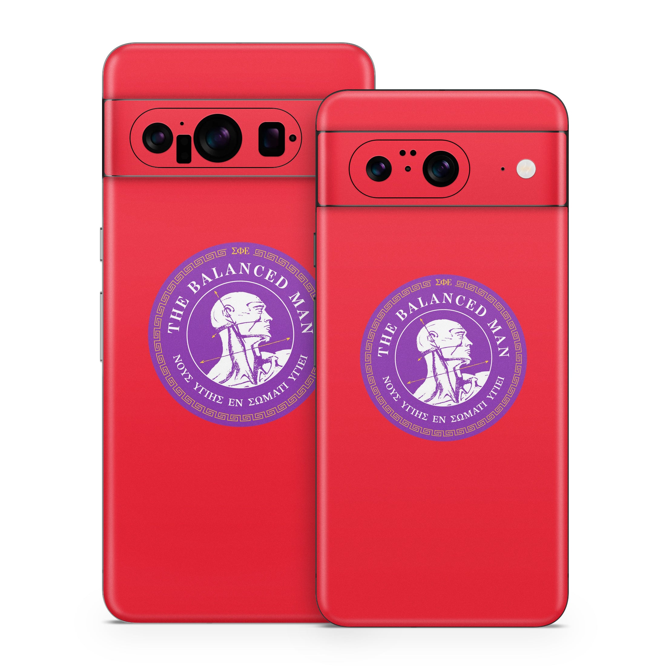 Sigma Phi Epsilon Balanced Man Red - Google Pixel 8 Skin