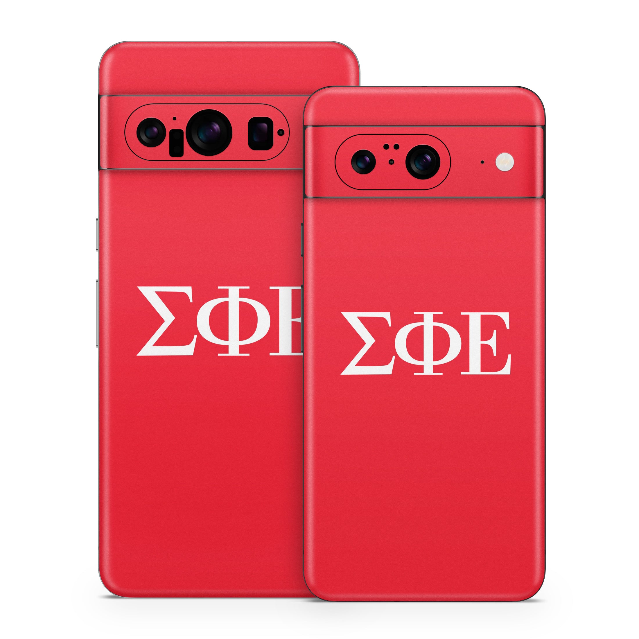 Sigma Phi Epsilon Greek Letters Red - Google Pixel 8 Skin