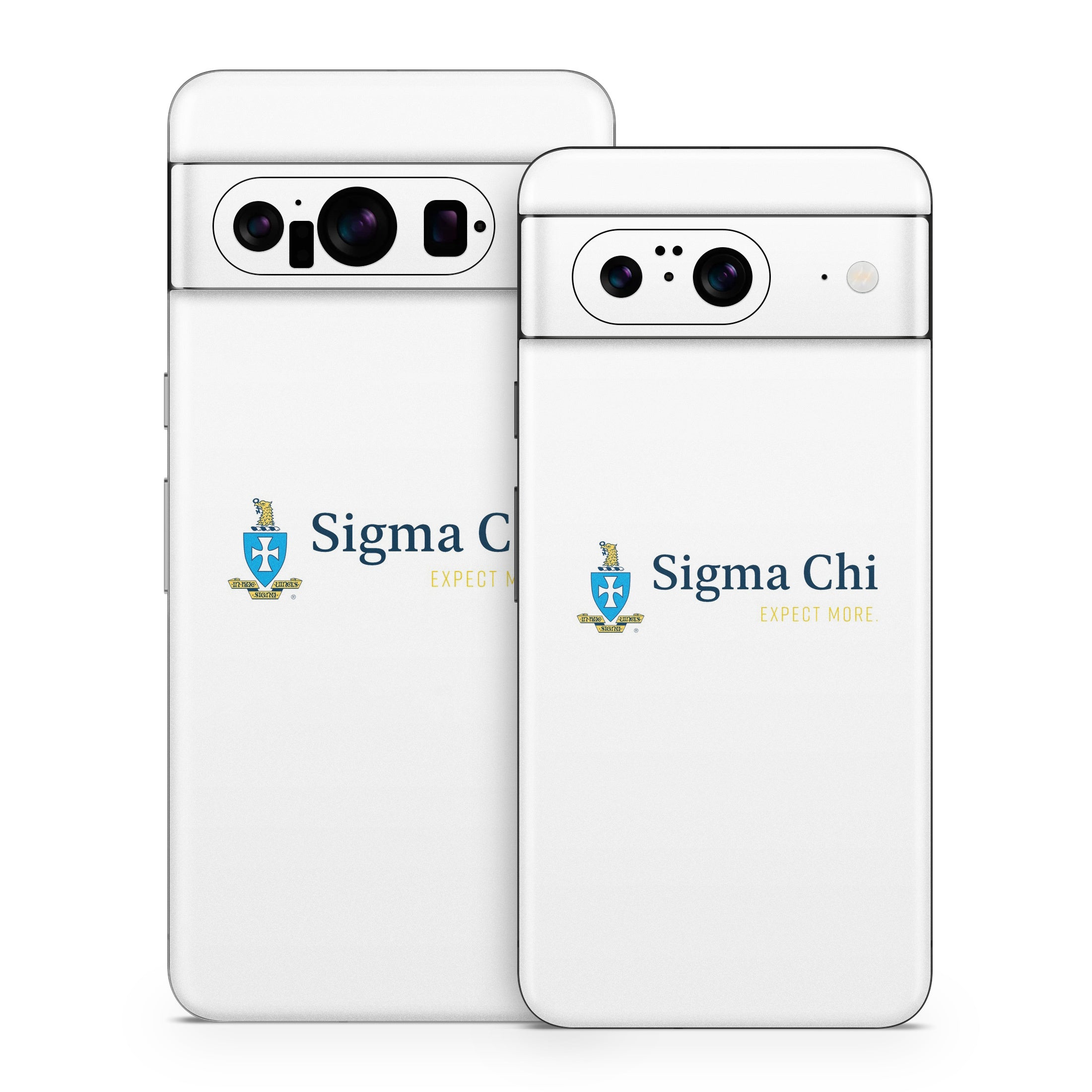 Sigma Chi Logo White - Google Pixel 8 Skin