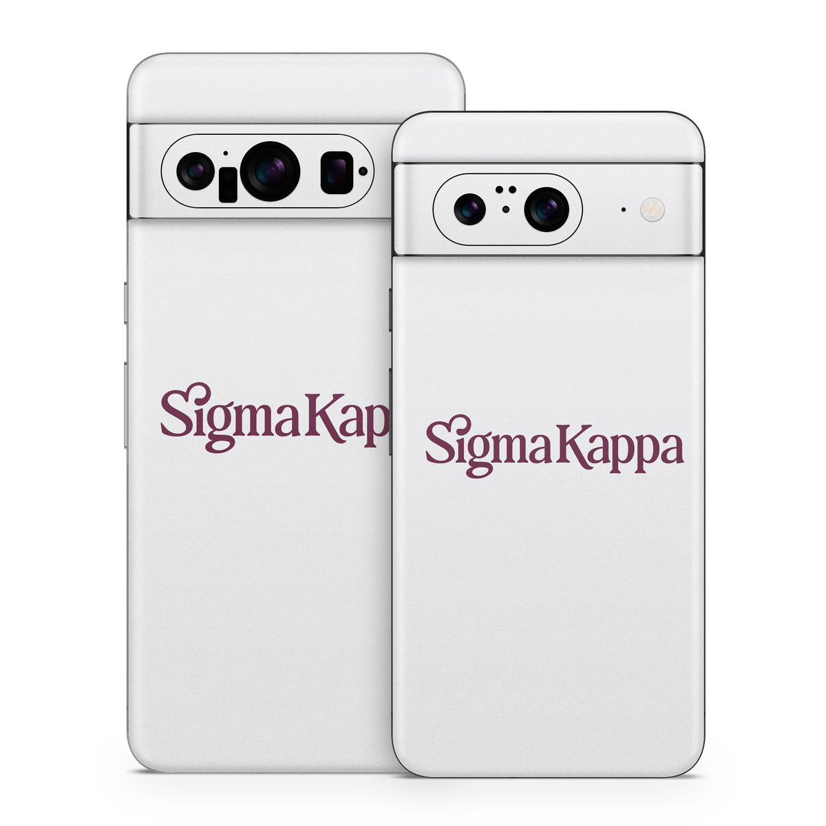 Sigma Kappa Primary Logo Mary Maroon on Dove Love - Google Pixel 8 Skin