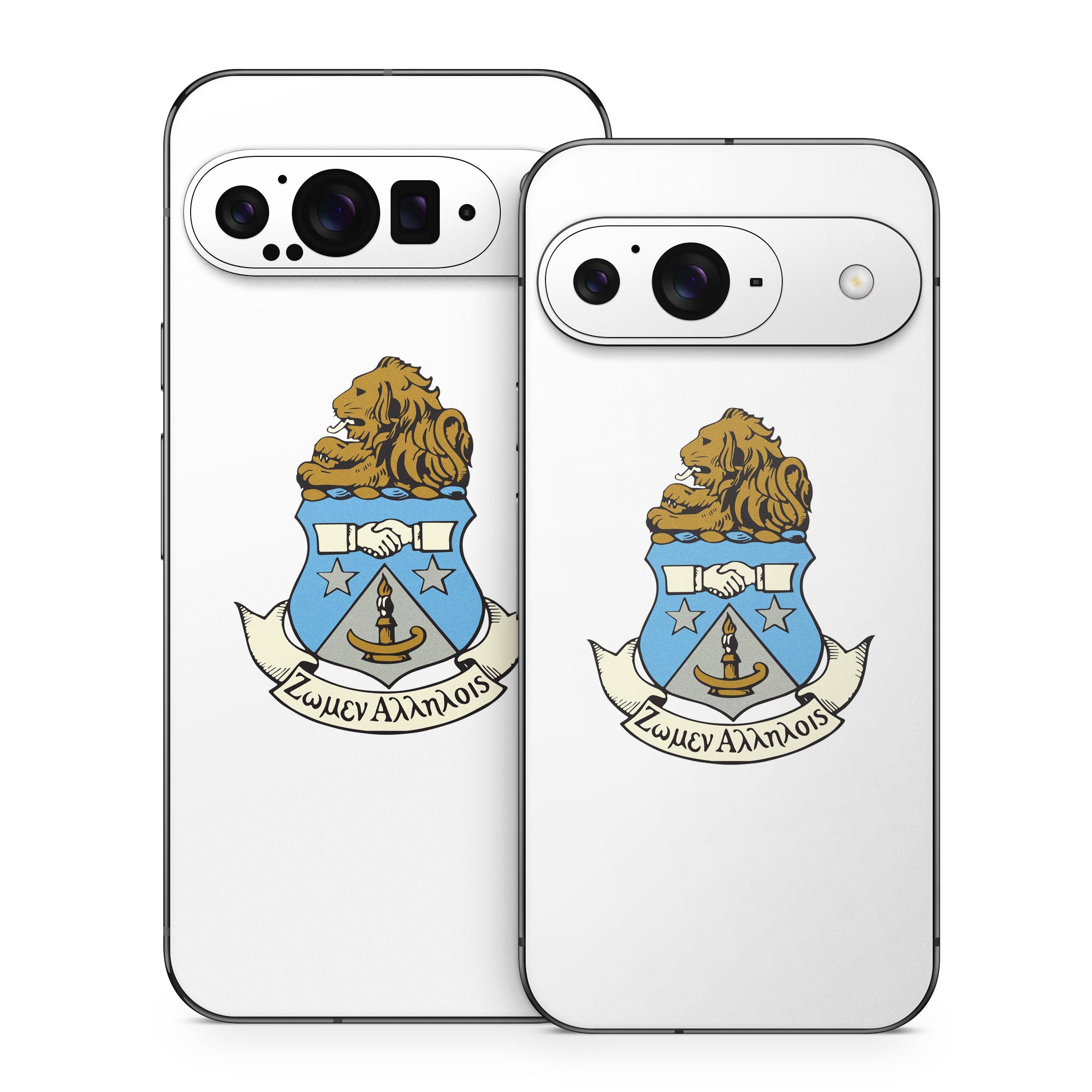 Alpha Delta Pi Crest White - Google Pixel 9 Skin