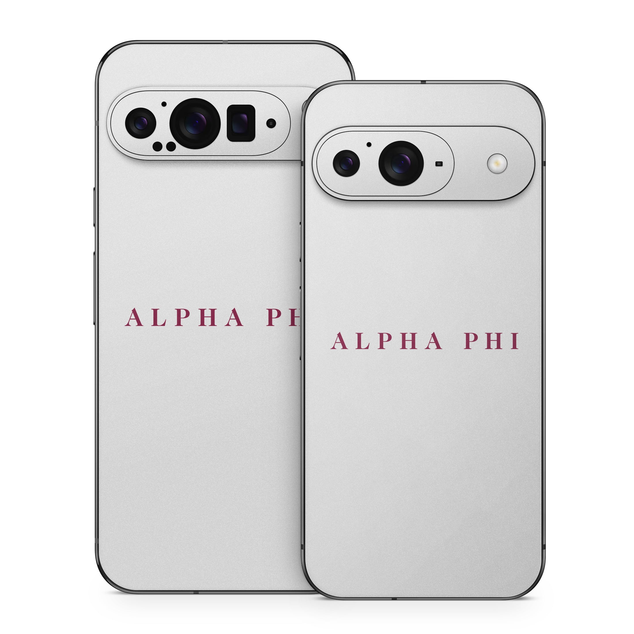 Alpha Phi Wordmark Silver - Google Pixel 9 Skin