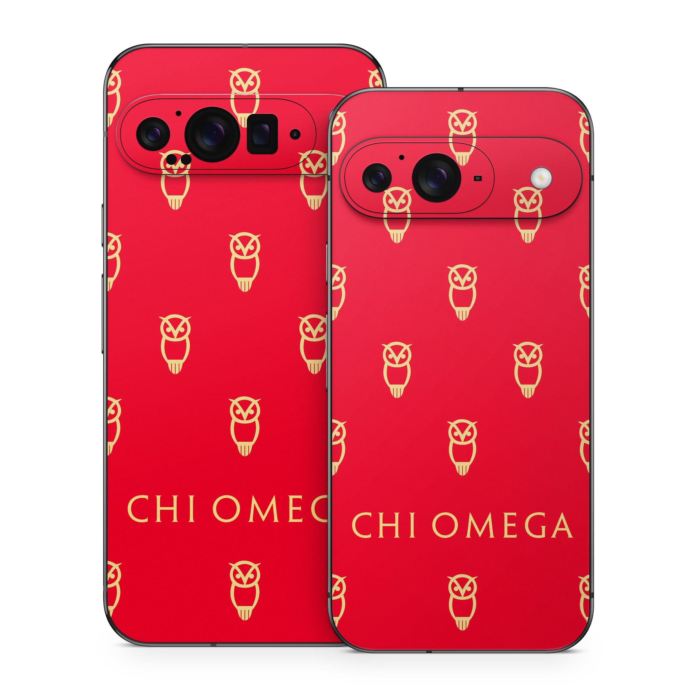 Chi Omega Owl Pattern - Google Pixel 9 Skin