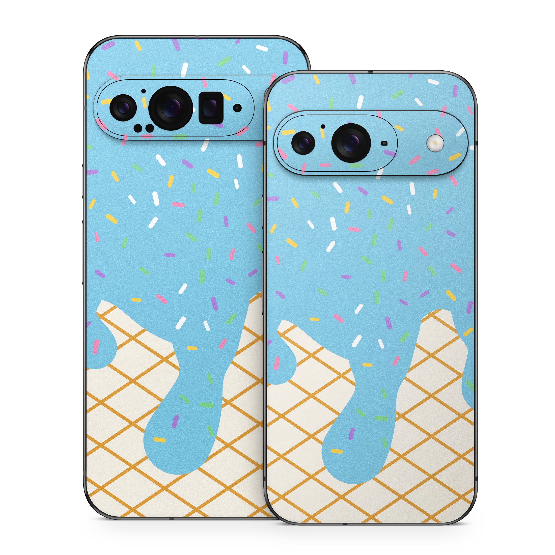 Cotton Candy Ice Cream Drip - Google Pixel 9 Skin