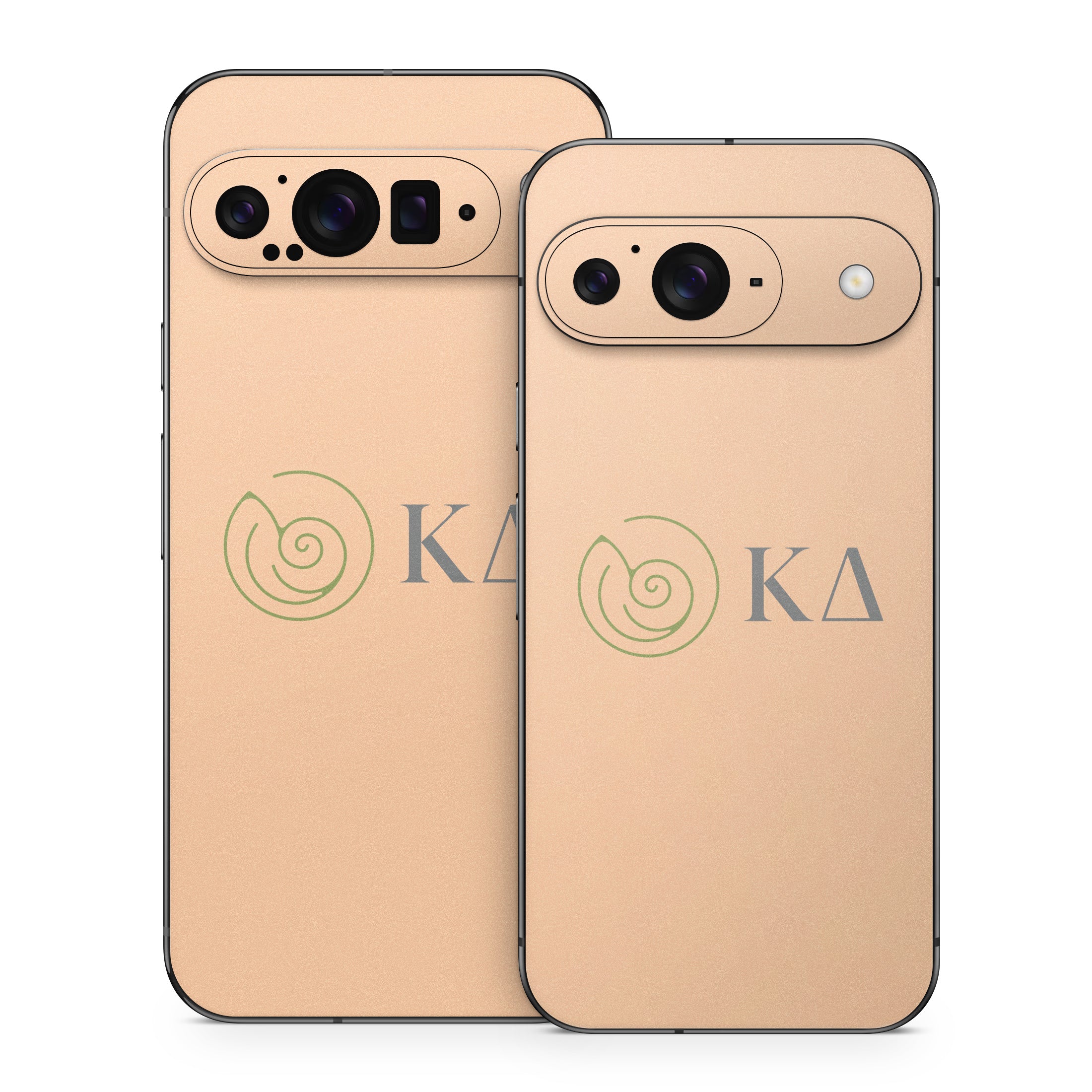 Kappa Delta Greek Letters Empowered Peach - Google Pixel 9 Skin