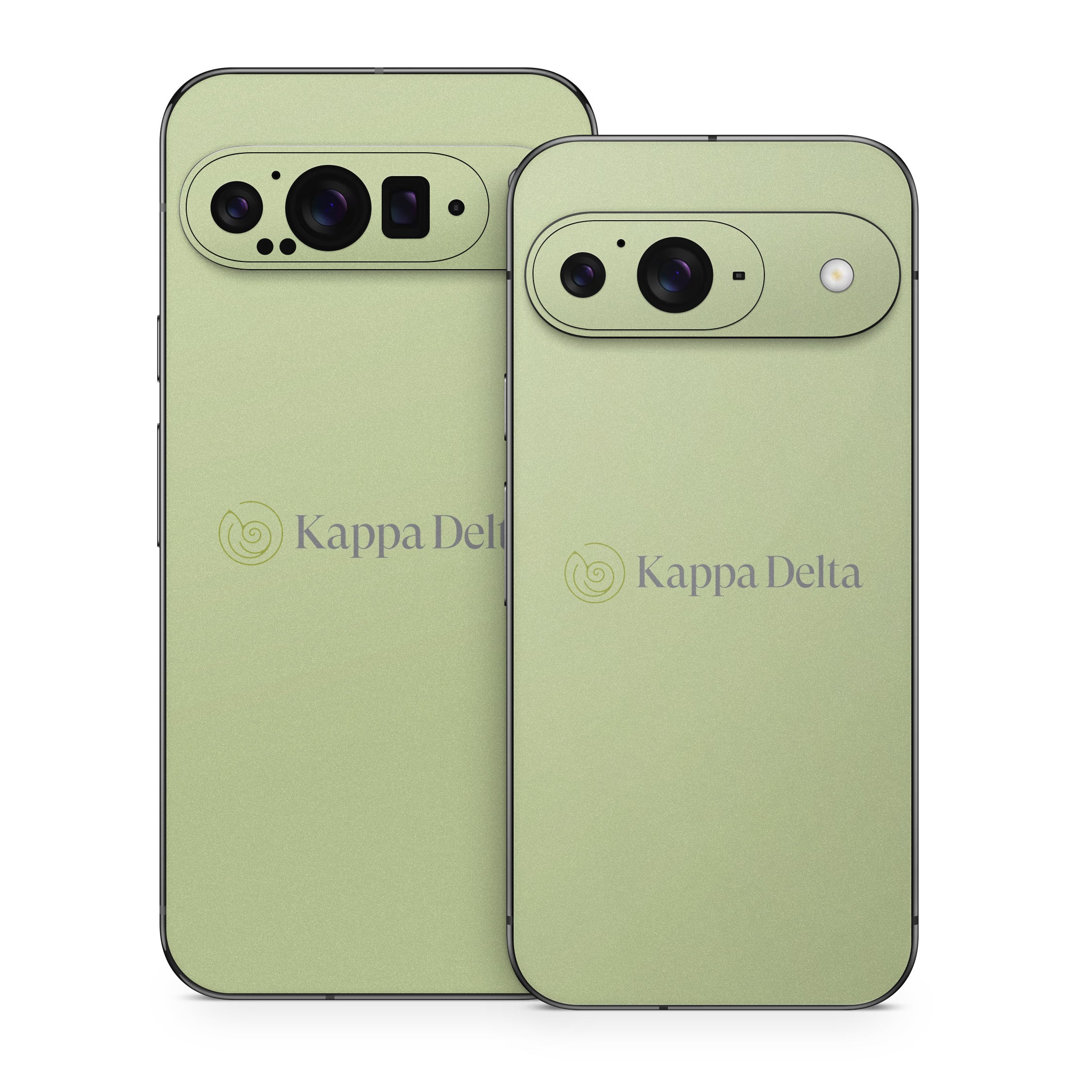 Kappa Delta Secondary Logo Light Olive - Google Pixel 9 Skin