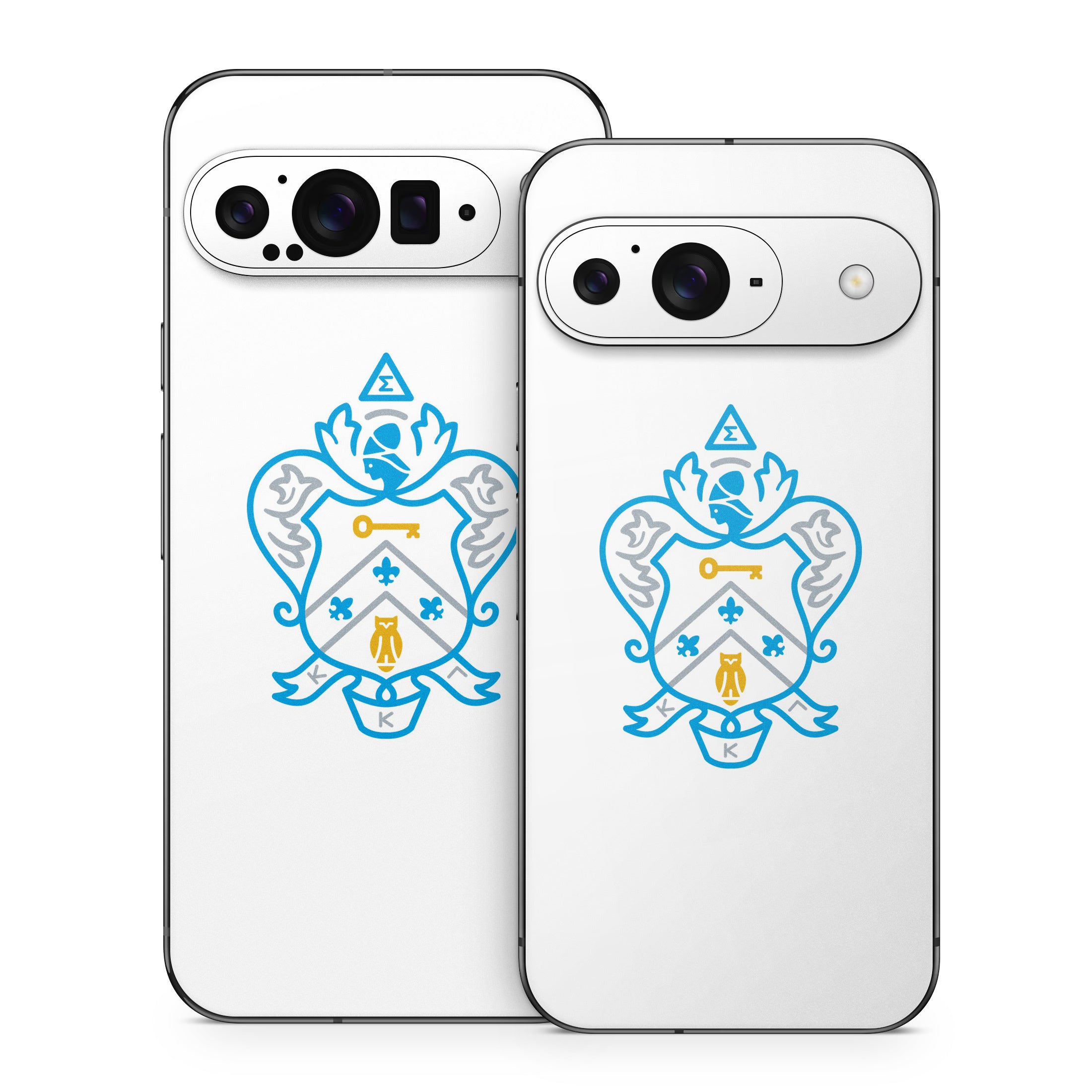 Kappa Kappa Gamma Coat of Arms White - Google Pixel 9 Skin