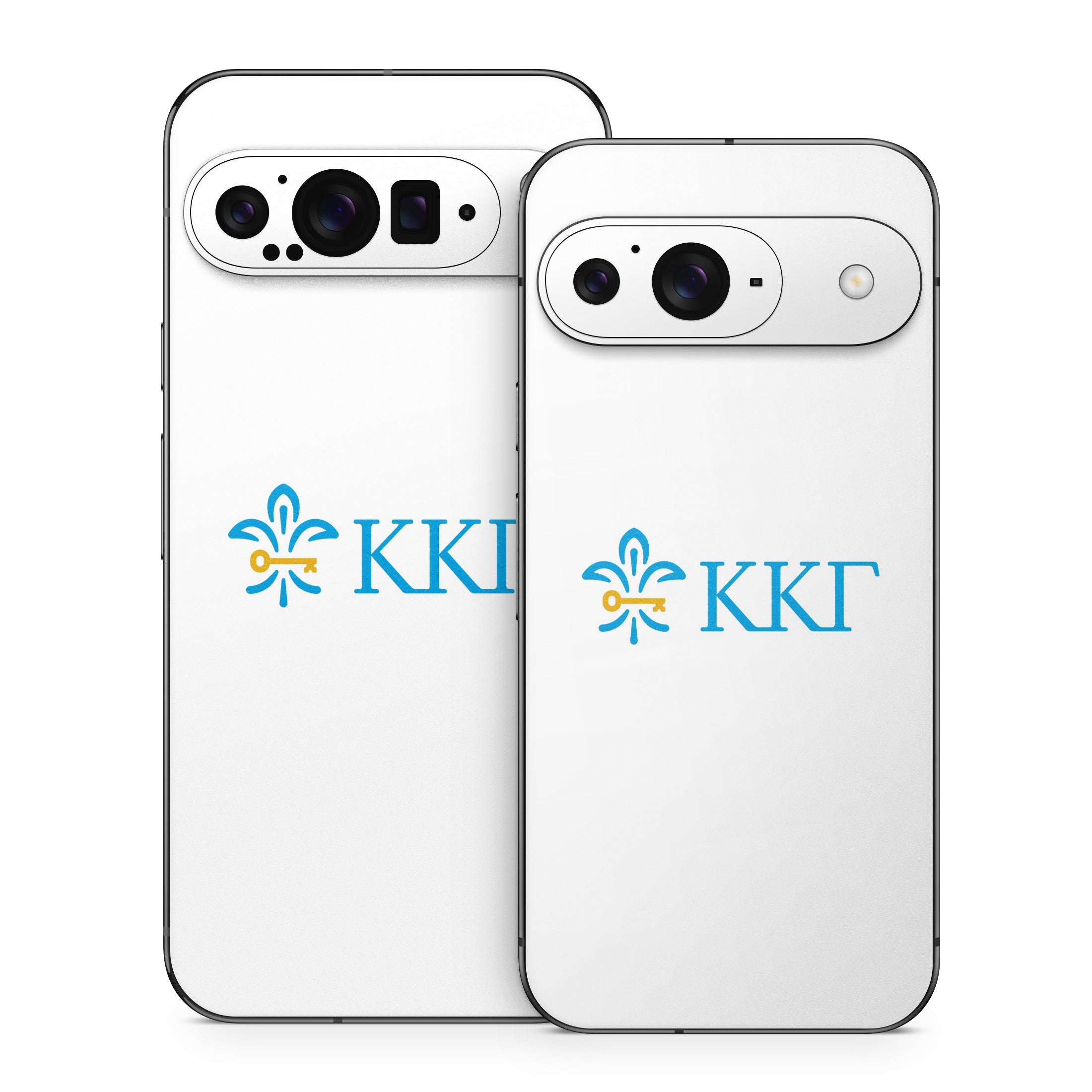 Kappa Kappa Gamma Letterkey Horizontal White - Google Pixel 9 Skin
