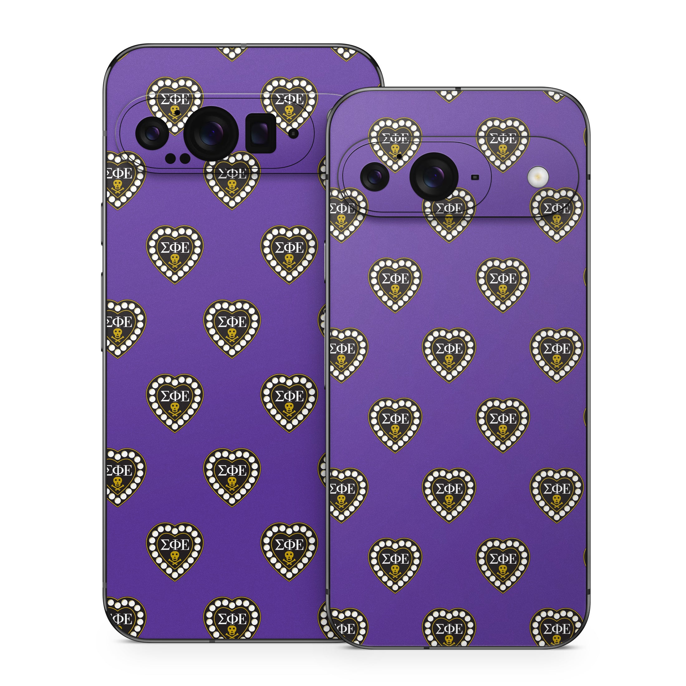 Sigma Phi Epsilon Badge Pattern Purple - Google Pixel 9 Skin