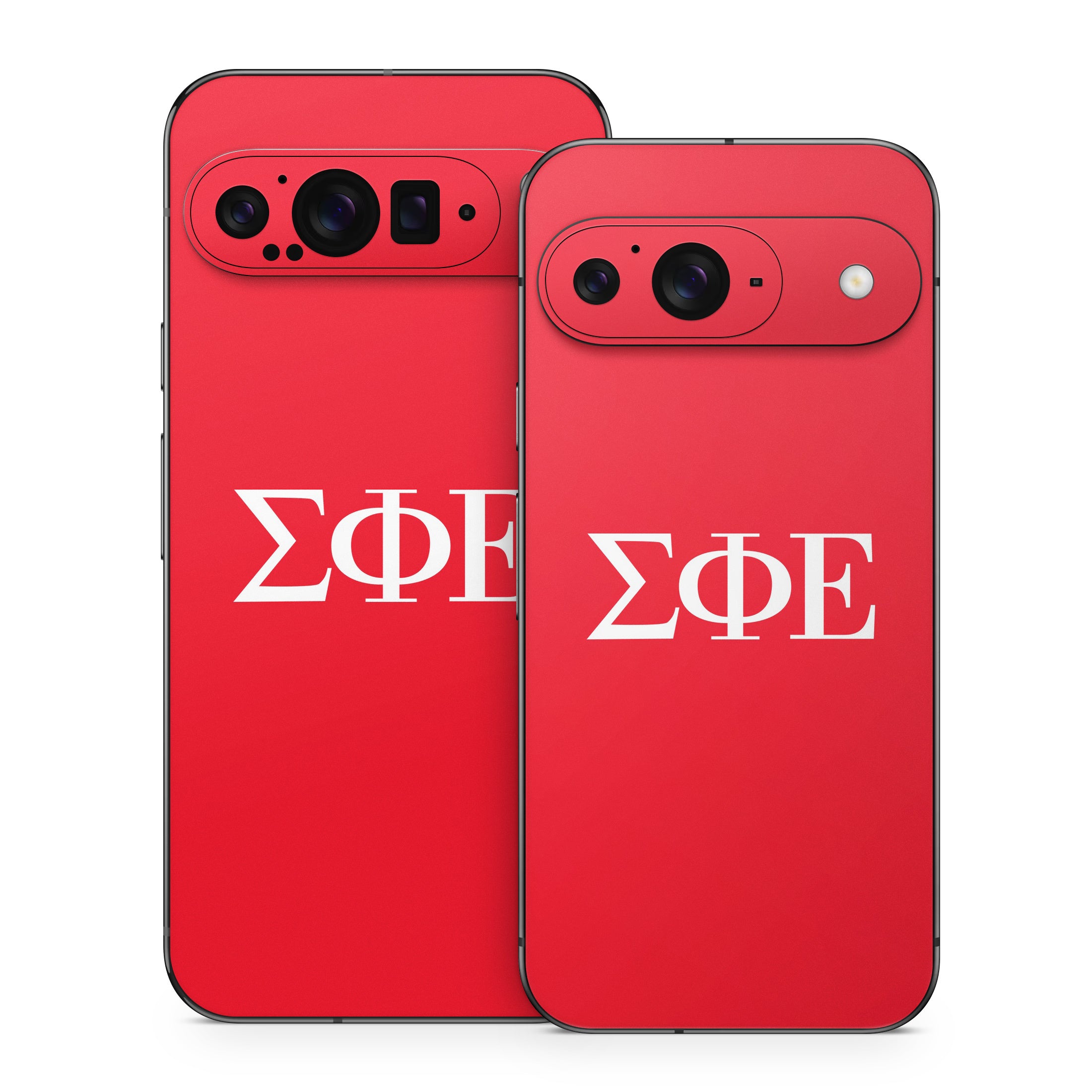 Sigma Phi Epsilon Greek Letters Red - Google Pixel 9 Skin
