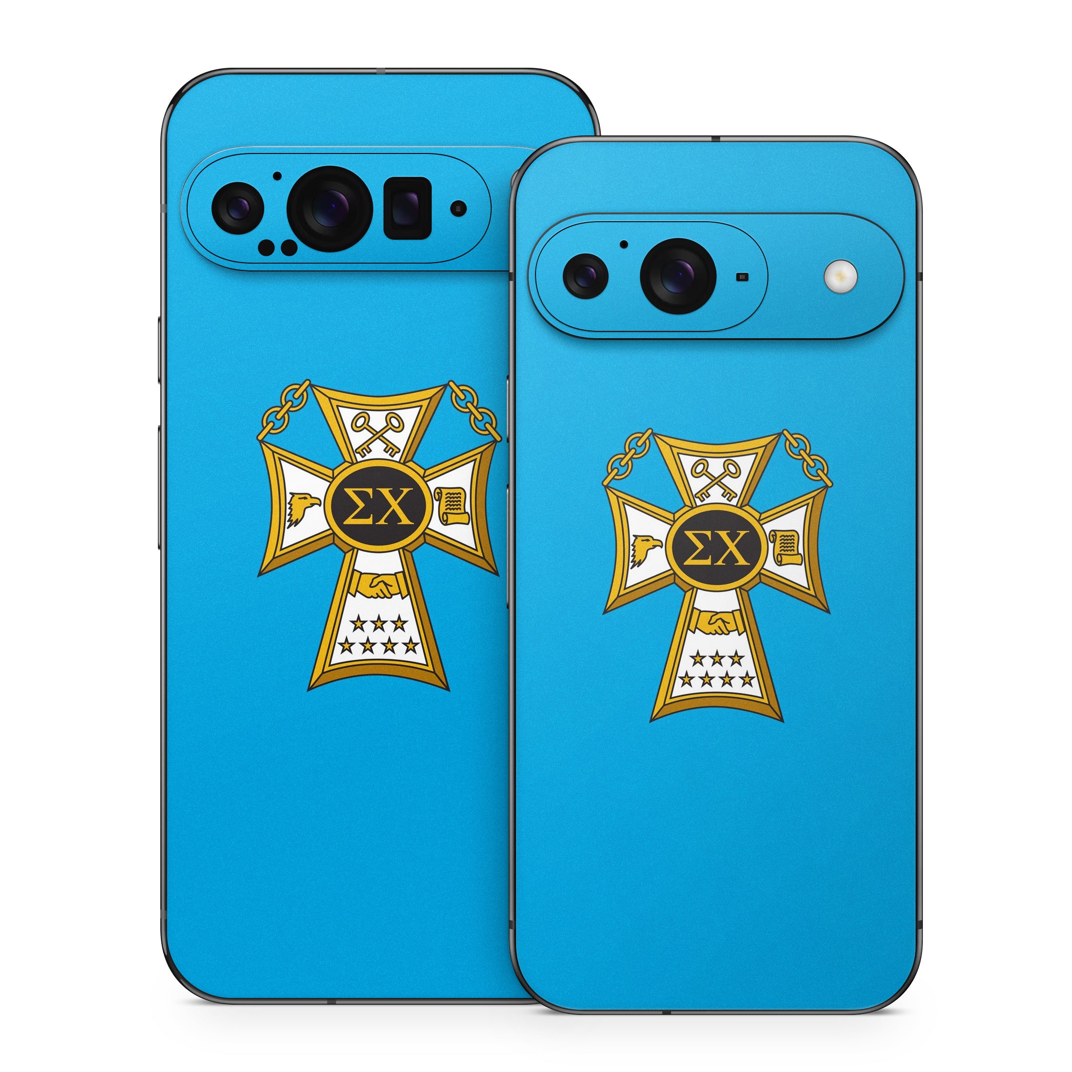 Sigma Chi Badge Blue - Google Pixel 9 Skin