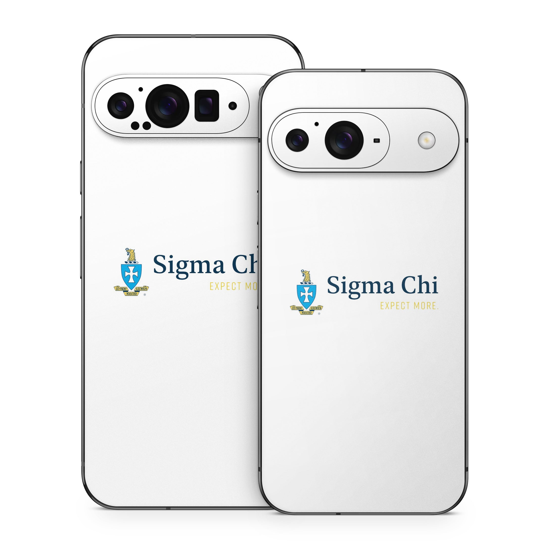 Sigma Chi Logo White - Google Pixel 9 Skin