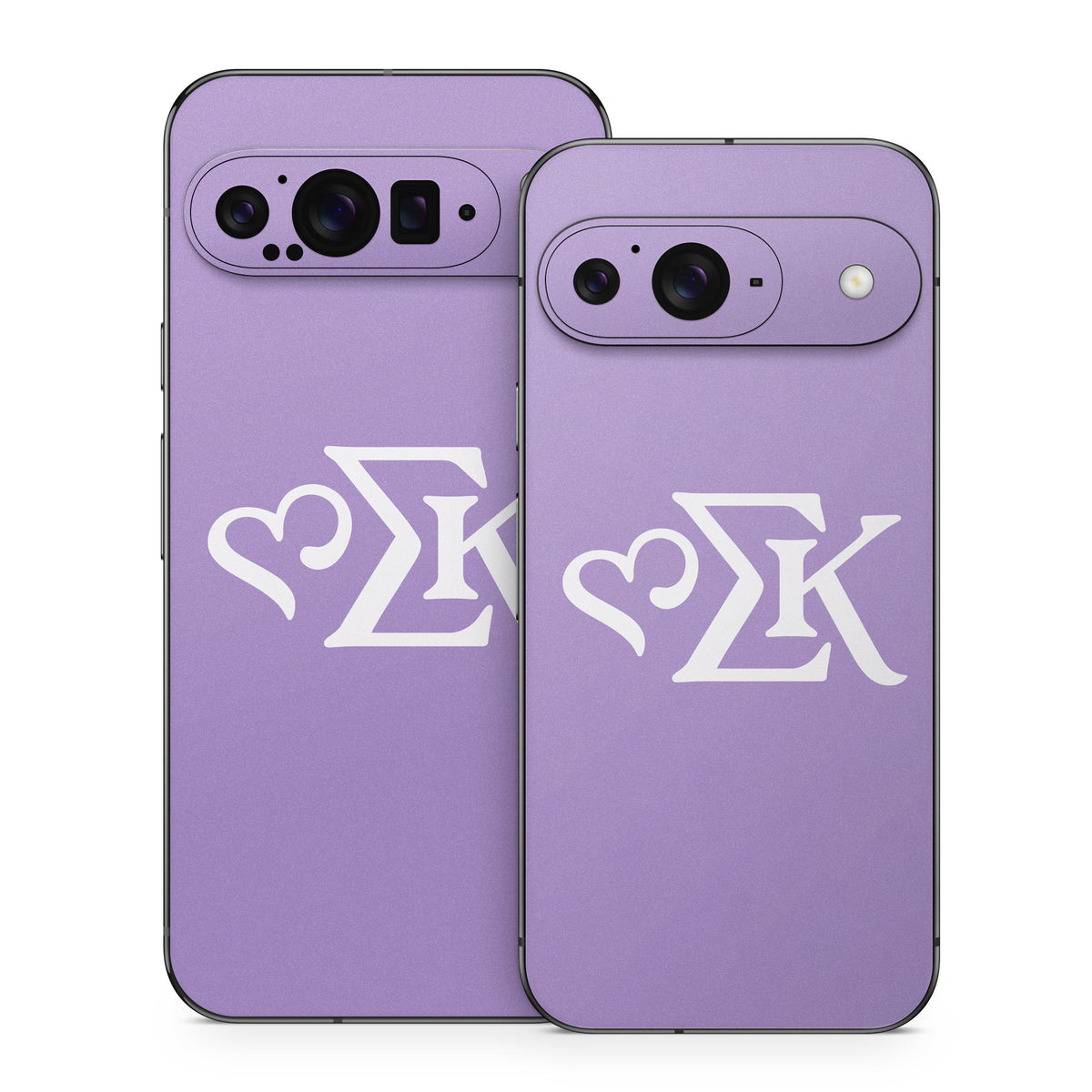 Sigma Kappa Greek Letters Dove Love on Legacy Lavender - Google Pixel 9 Skin
