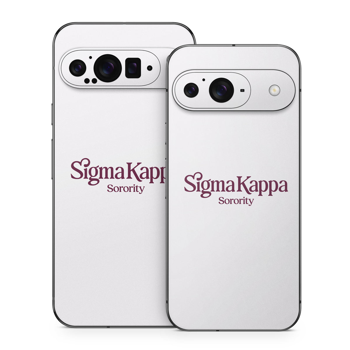 Sigma Kappa Sorority Logo Mary Maroon on Dove Love - Google Pixel 9 Skin