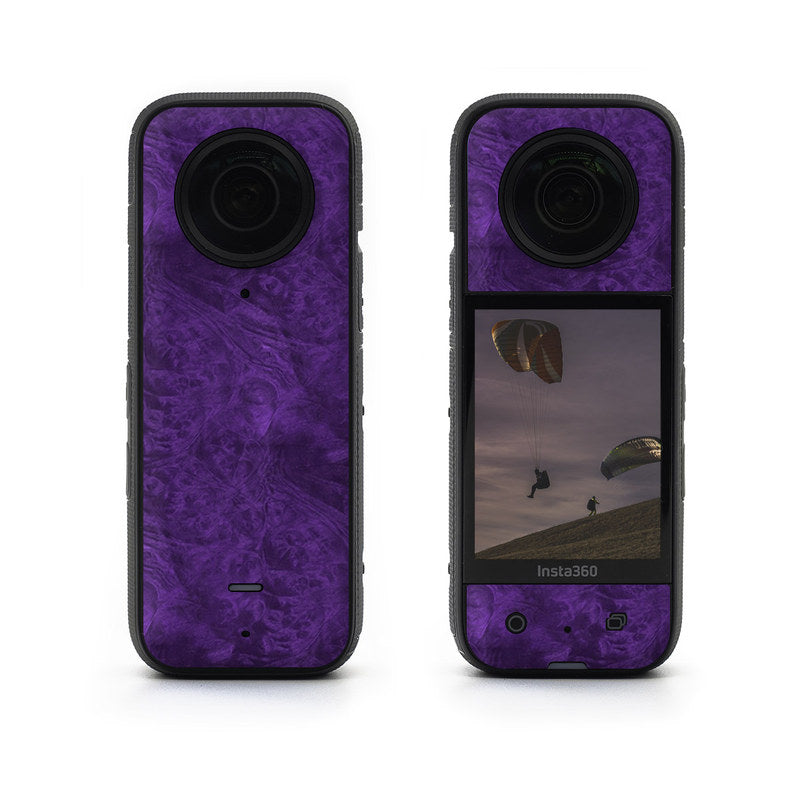 Purple Lacquer - Insta360 X3 Skin