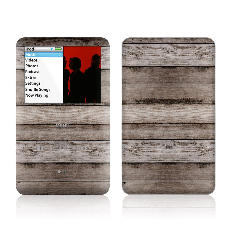 Barn Wood - iPod Classic Skin