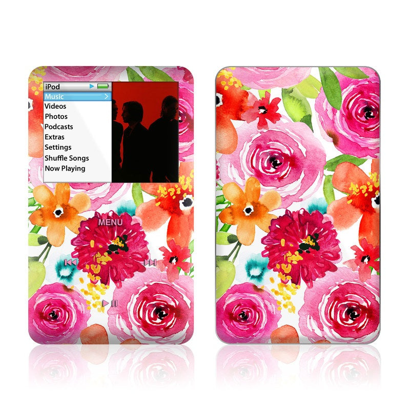 Floral Pop - iPod Classic Skin