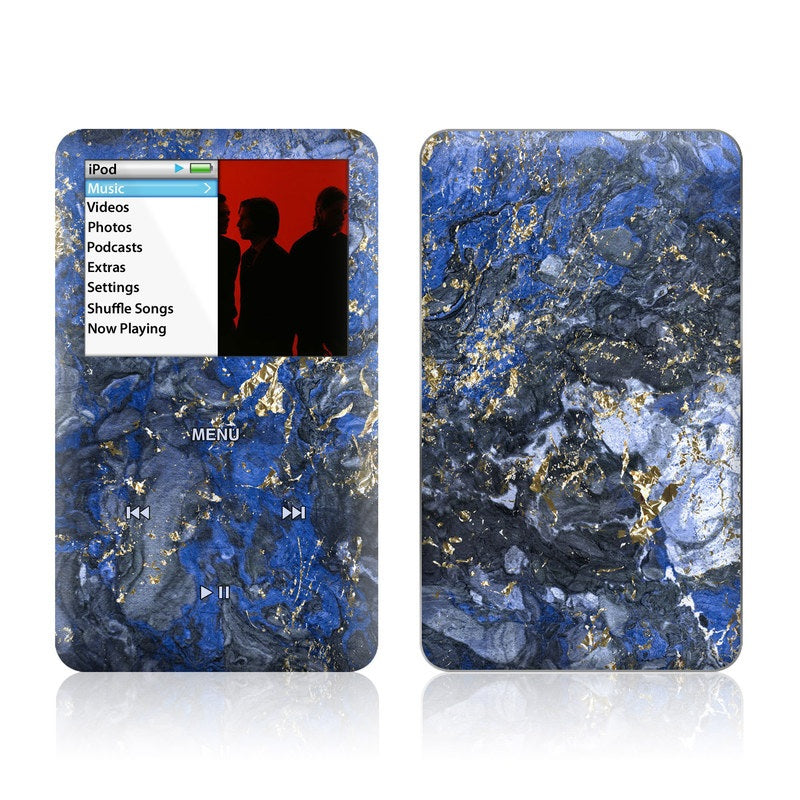 Gilded Ocean Marble - iPod Classic Skin