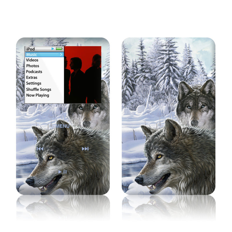 Snow Wolves - iPod Classic Skin