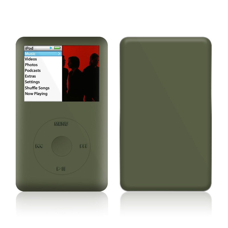 Solid State Olive Drab - iPod Classic Skin