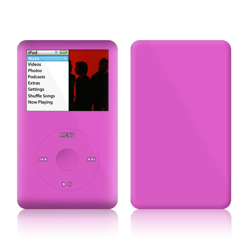 Solid State Vibrant Pink - iPod Classic Skin