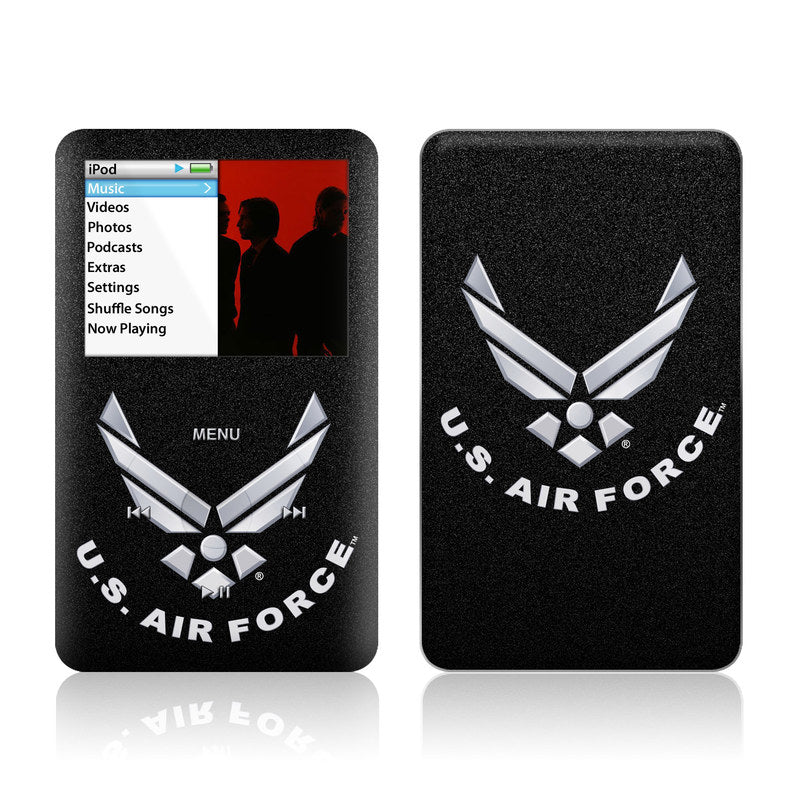 USAF Black - iPod Classic Skin