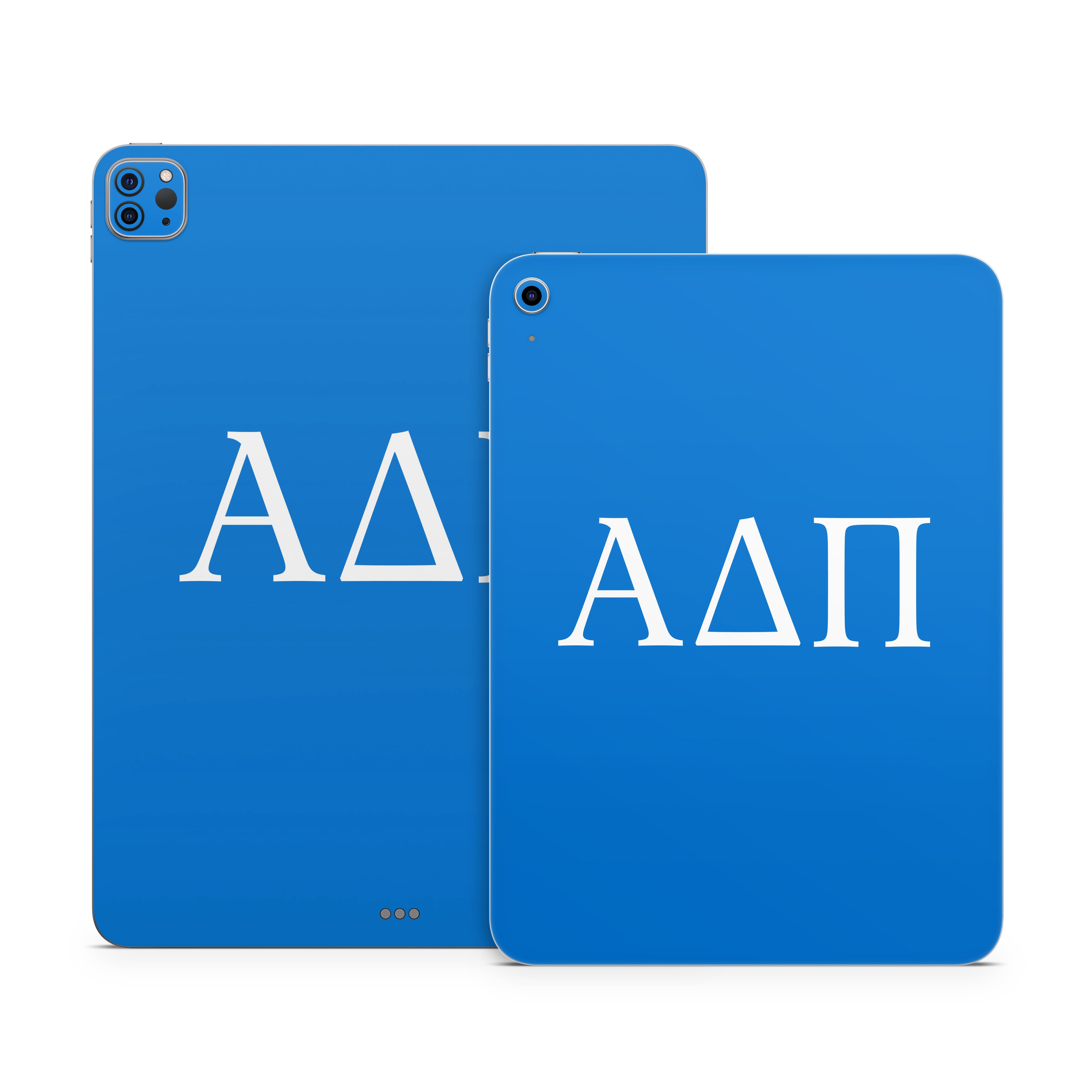 Alpha Delta Pi Greek Letters Azure - Apple iPad Skin