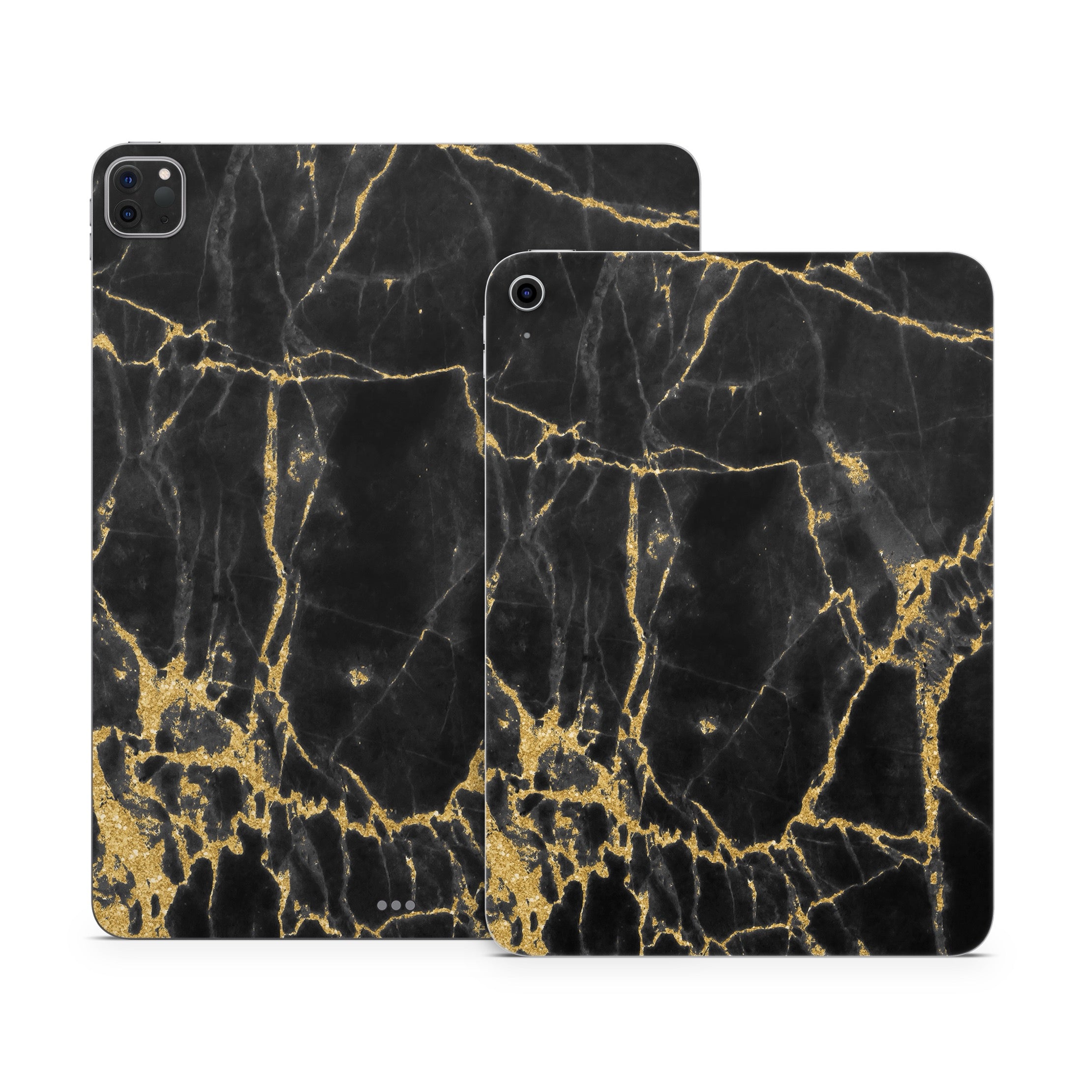 Black Gold Marble - Apple iPad Skin