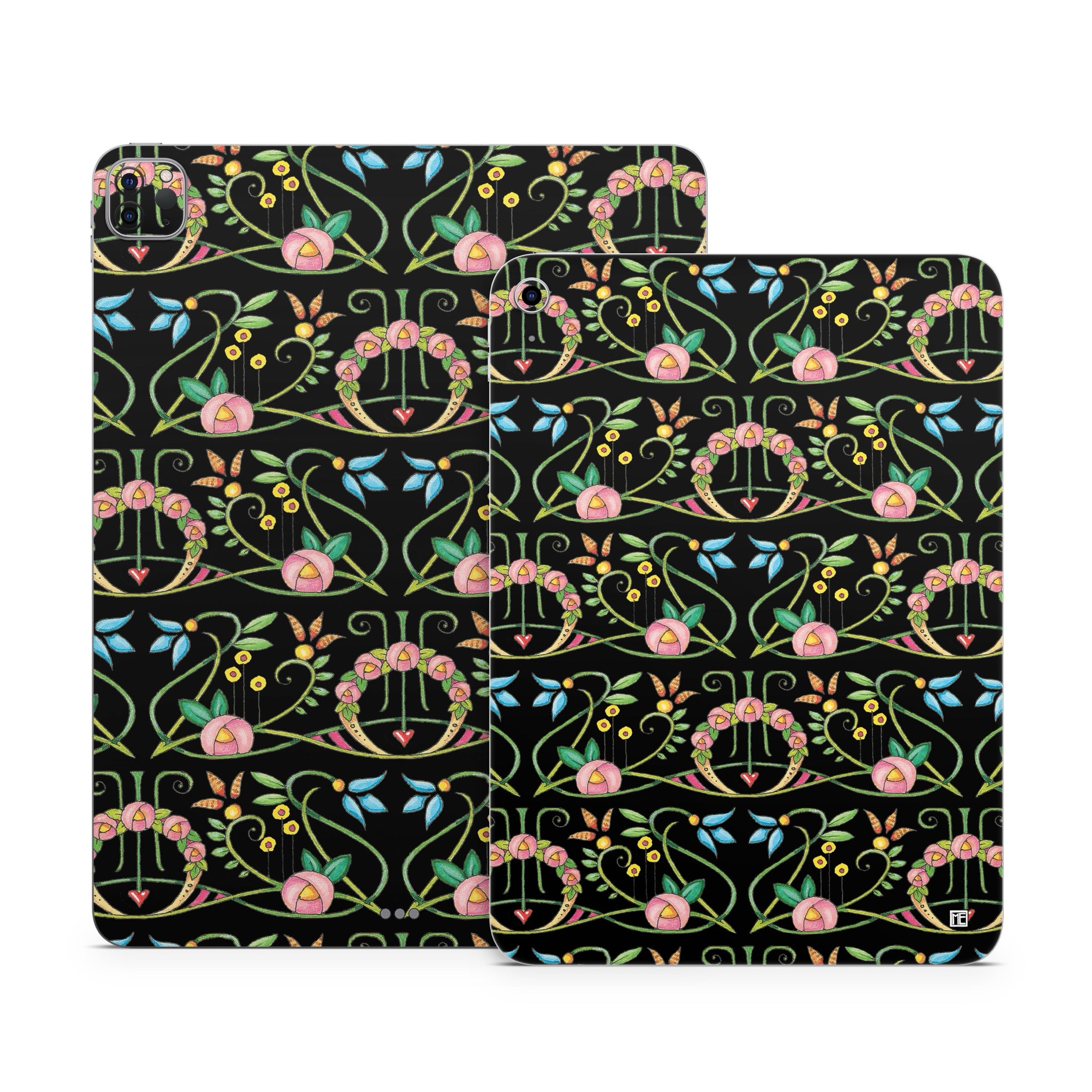 Change Nothing Flowers - Apple iPad Skin