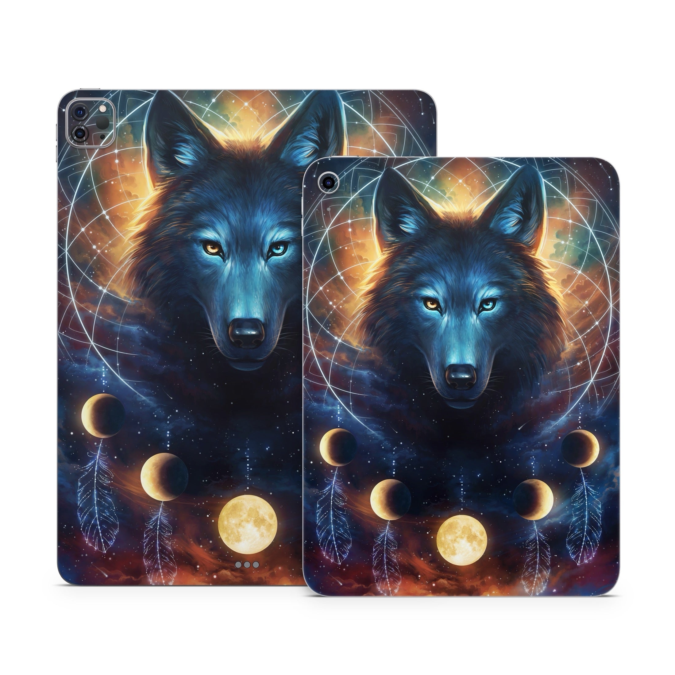 Dreamcatcher Wolf - Apple iPad Skin