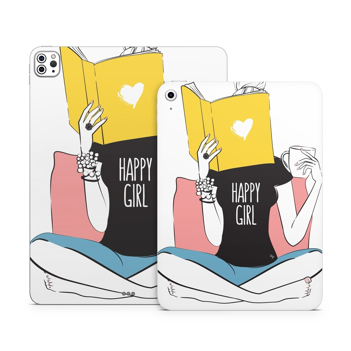Happy Girl - Apple iPad Skin