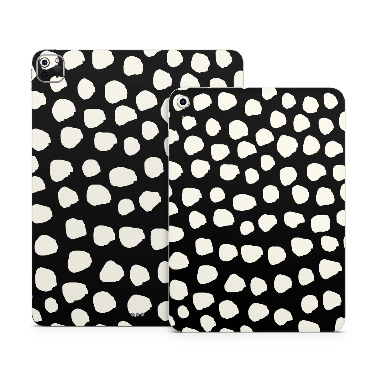 Inky Spots Black - Apple iPad Skin