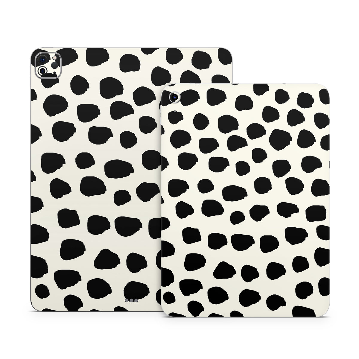 Inky Spots Cream - Apple iPad Skin