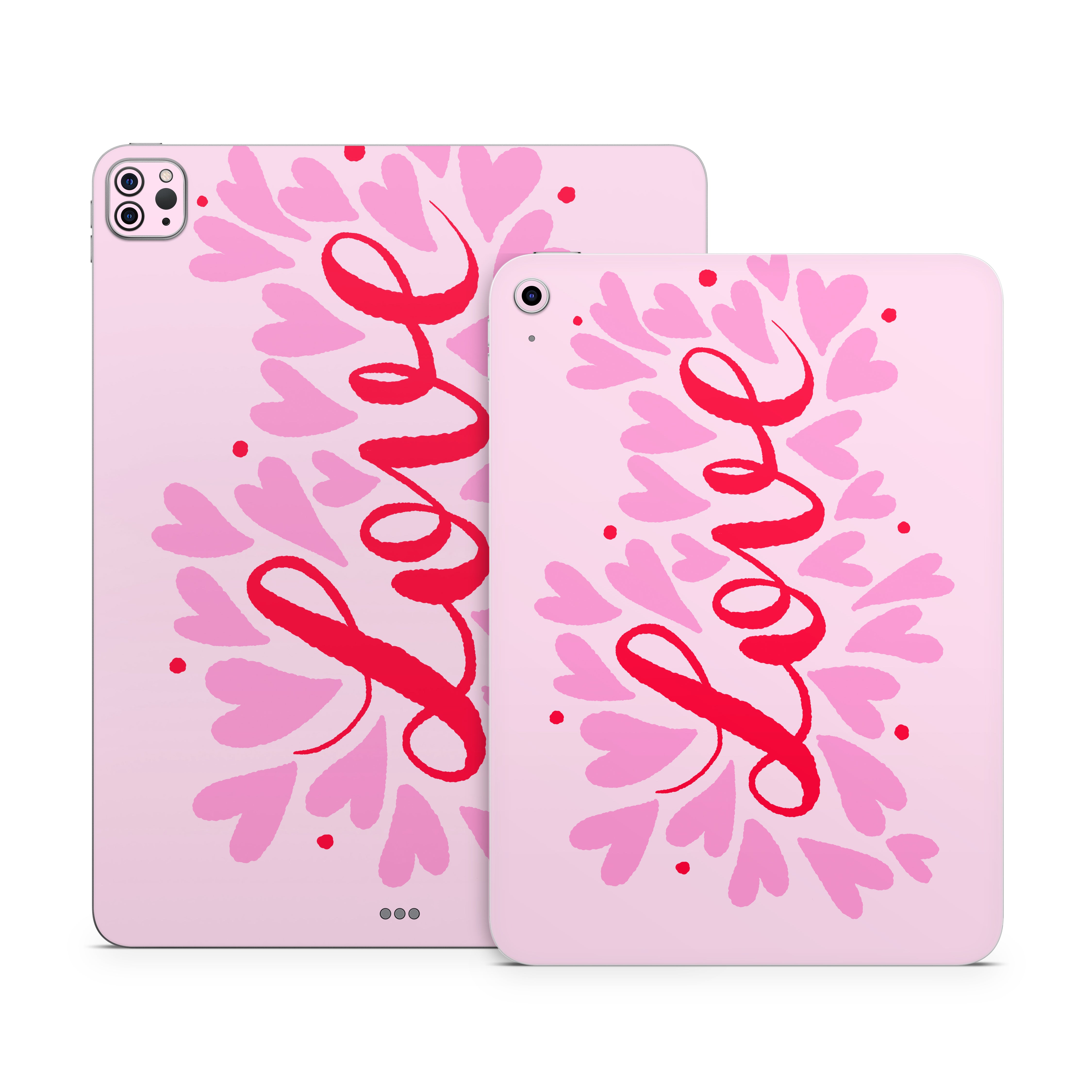 Love Hearts - Apple iPad Skin