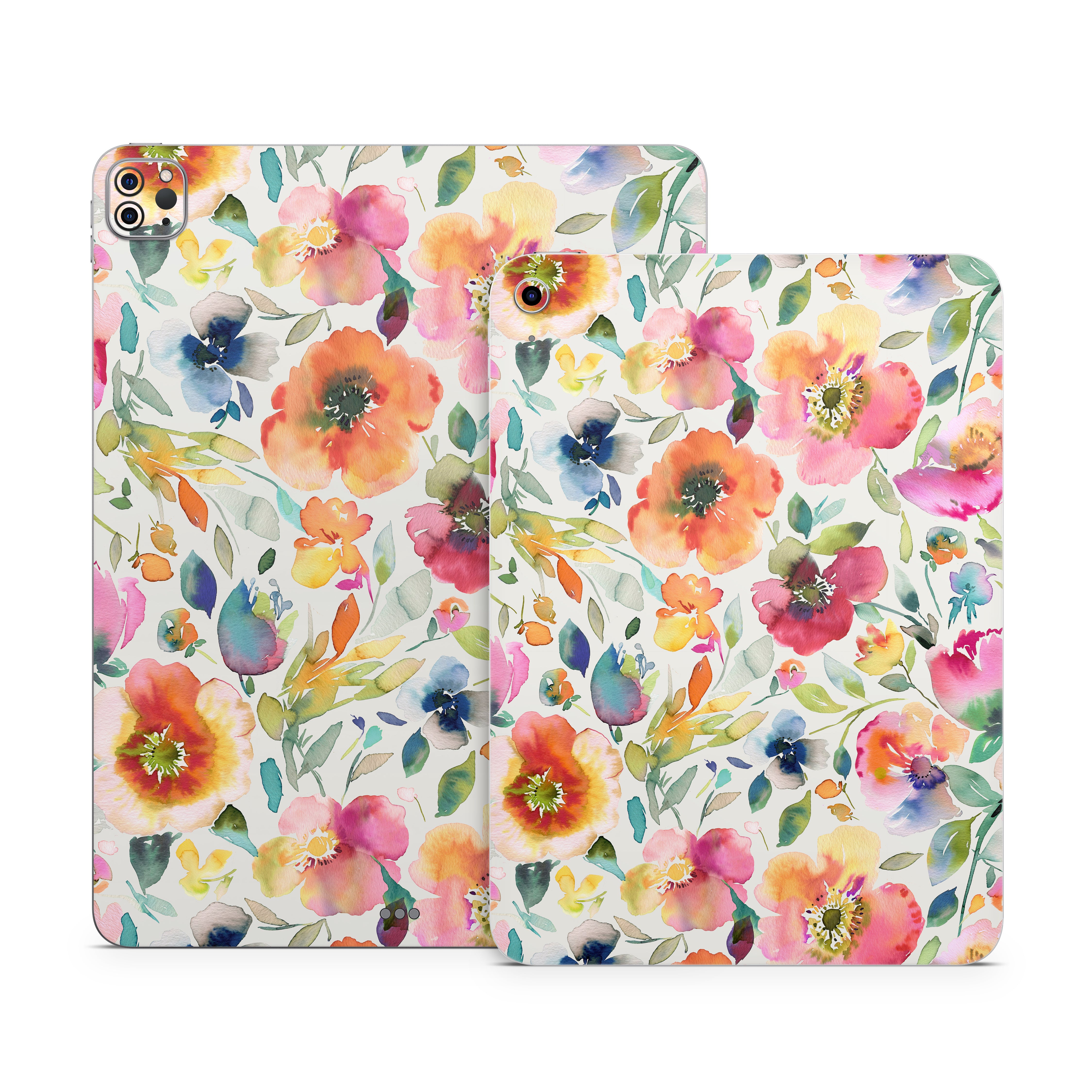 Orange Poppies - Apple iPad Skin