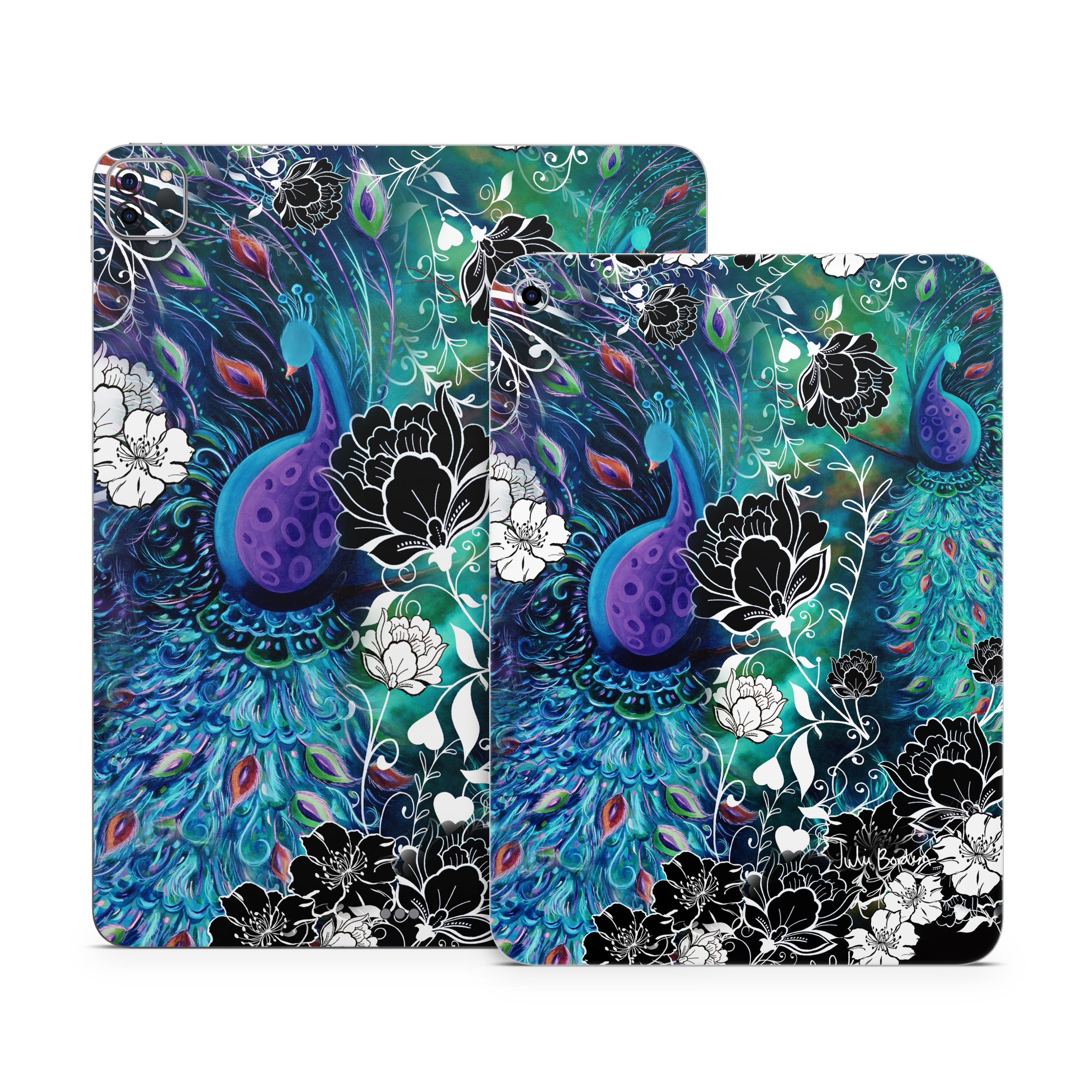 Peacock Garden - Apple iPad Skin