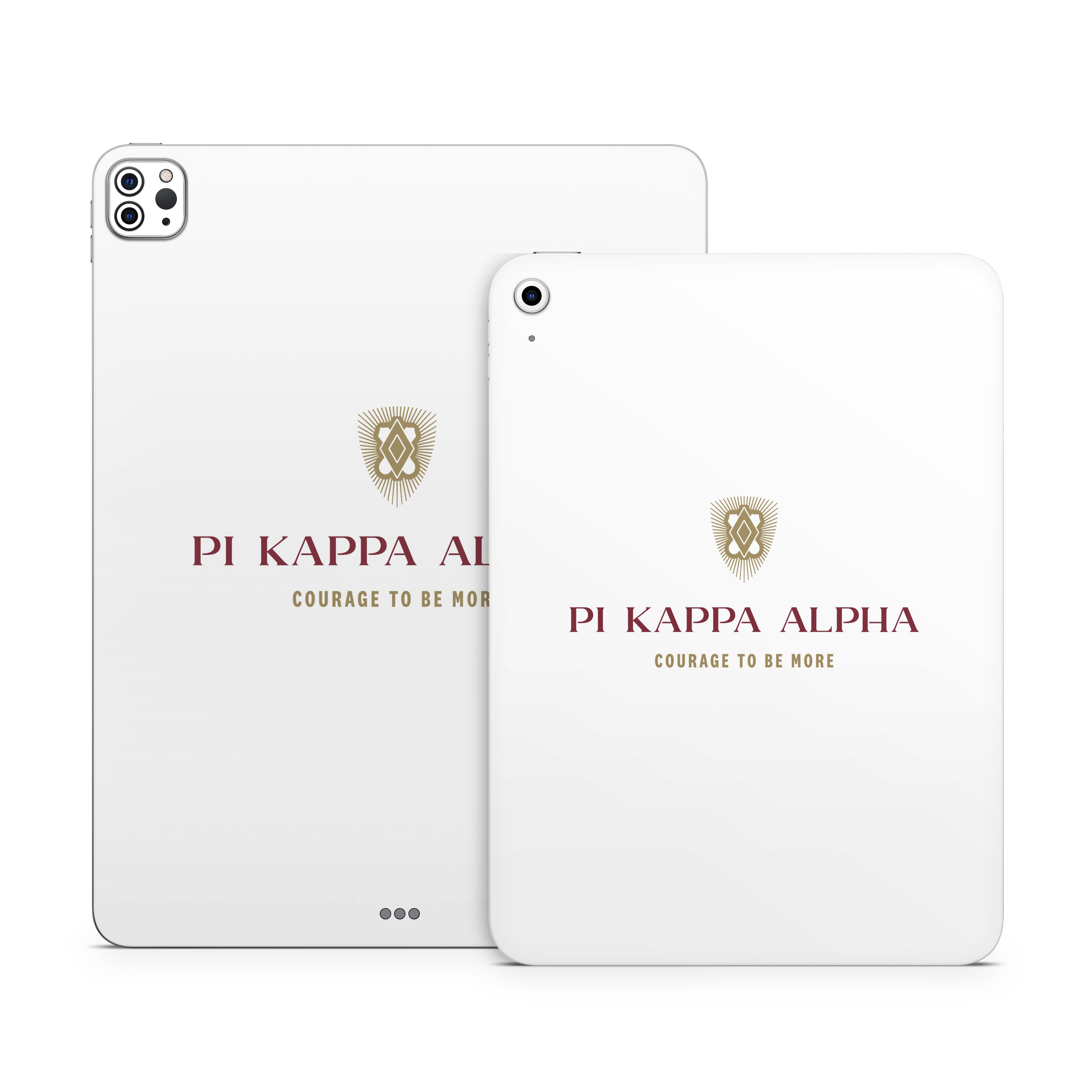 Pi Kappa Alpha Formal Logo White - Apple iPad Skin