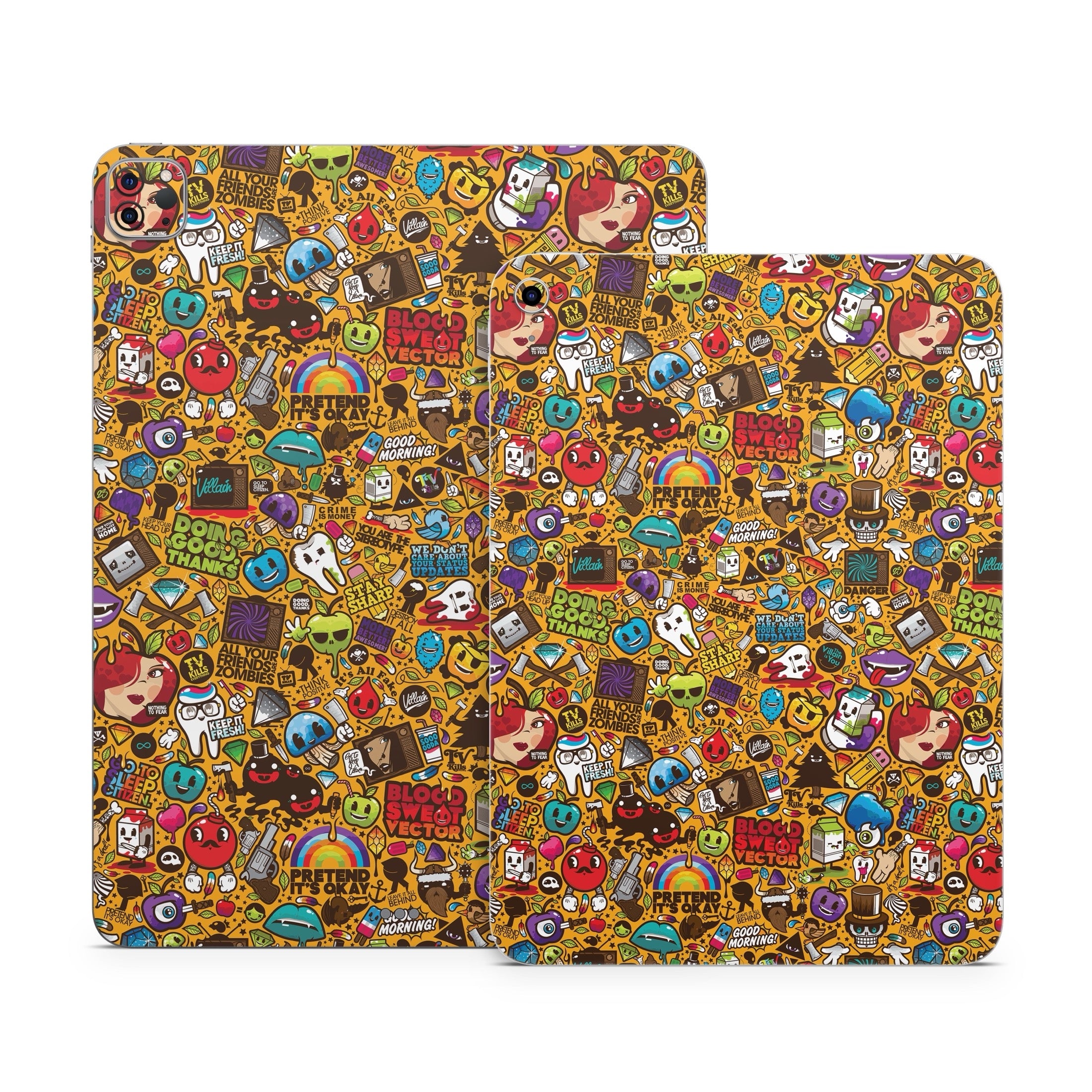 Psychedelic - Apple iPad Skin