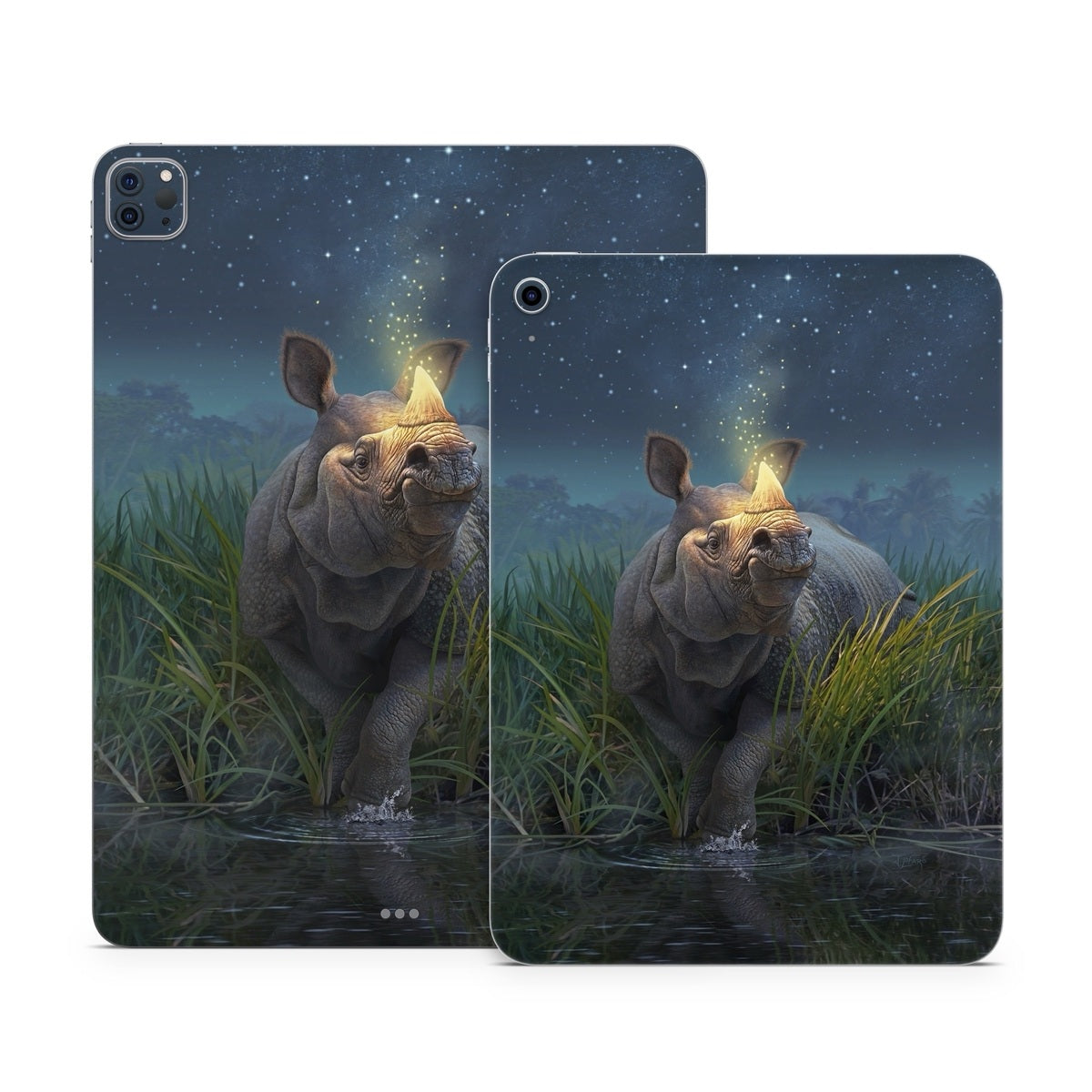Rhinoceros Unicornis - Apple iPad Skin