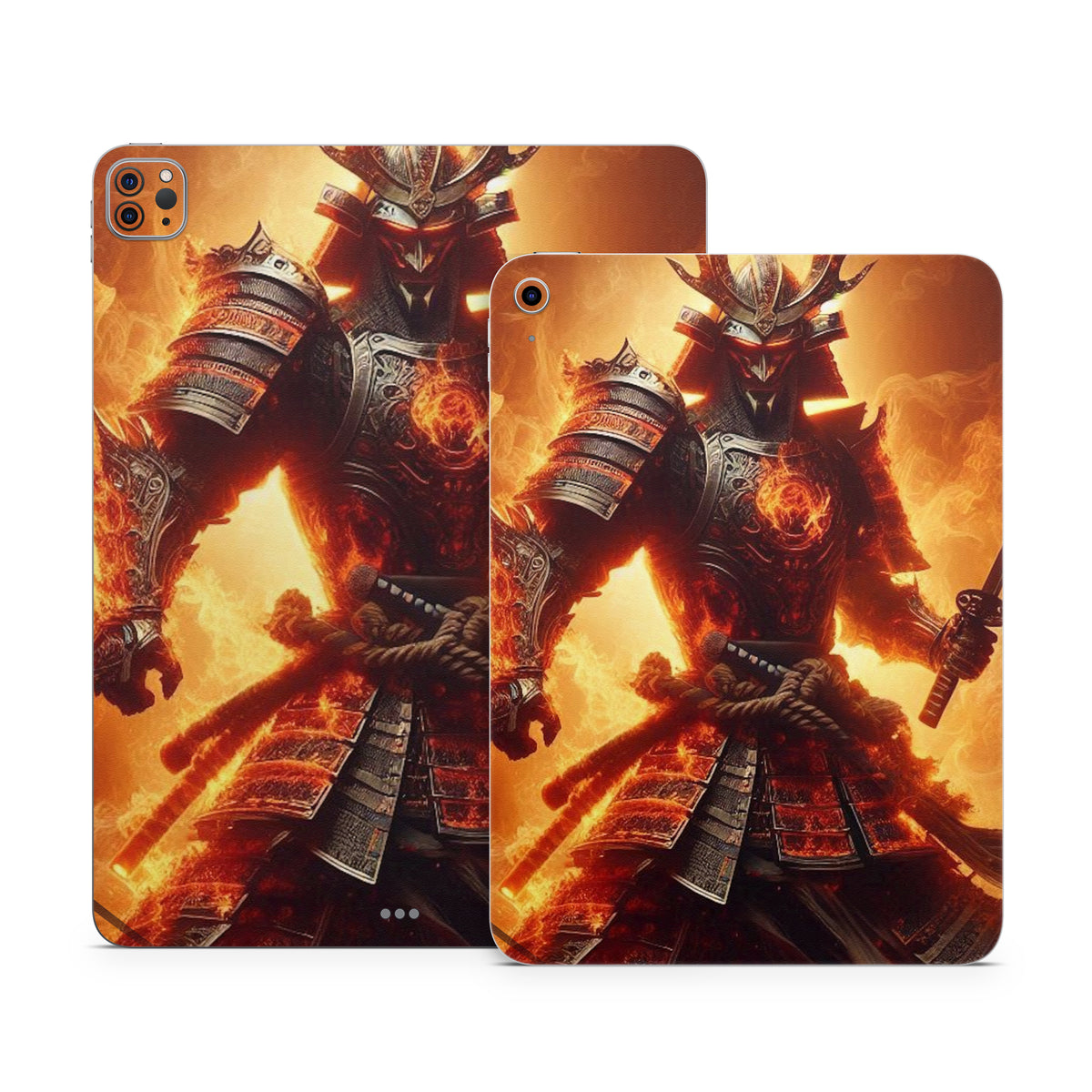 Samurai Fire - Apple iPad Skin