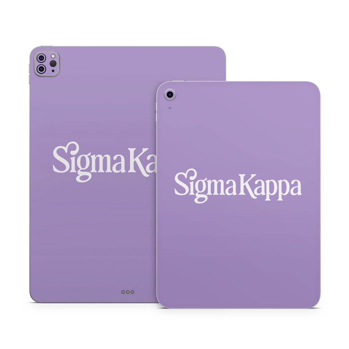 Sigma Kappa Primary Logo Dove Love on Legacy Lavender - Apple iPad Skin