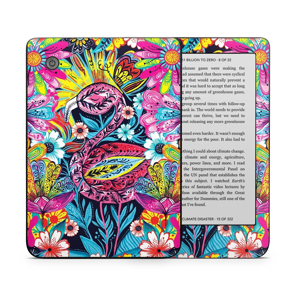Flashy Flamingo - Kobo Clara 2E Skin