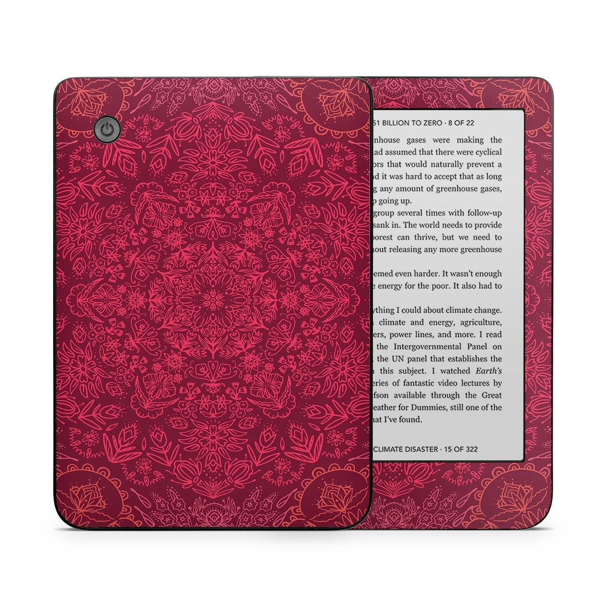 Floral Vortex - Kobo Clara 2E Skin