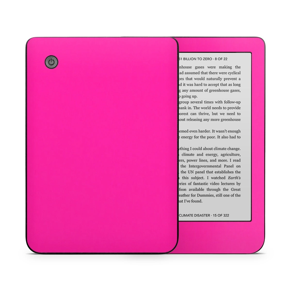 Solid State Malibu Pink - Kobo Clara 2E Skin