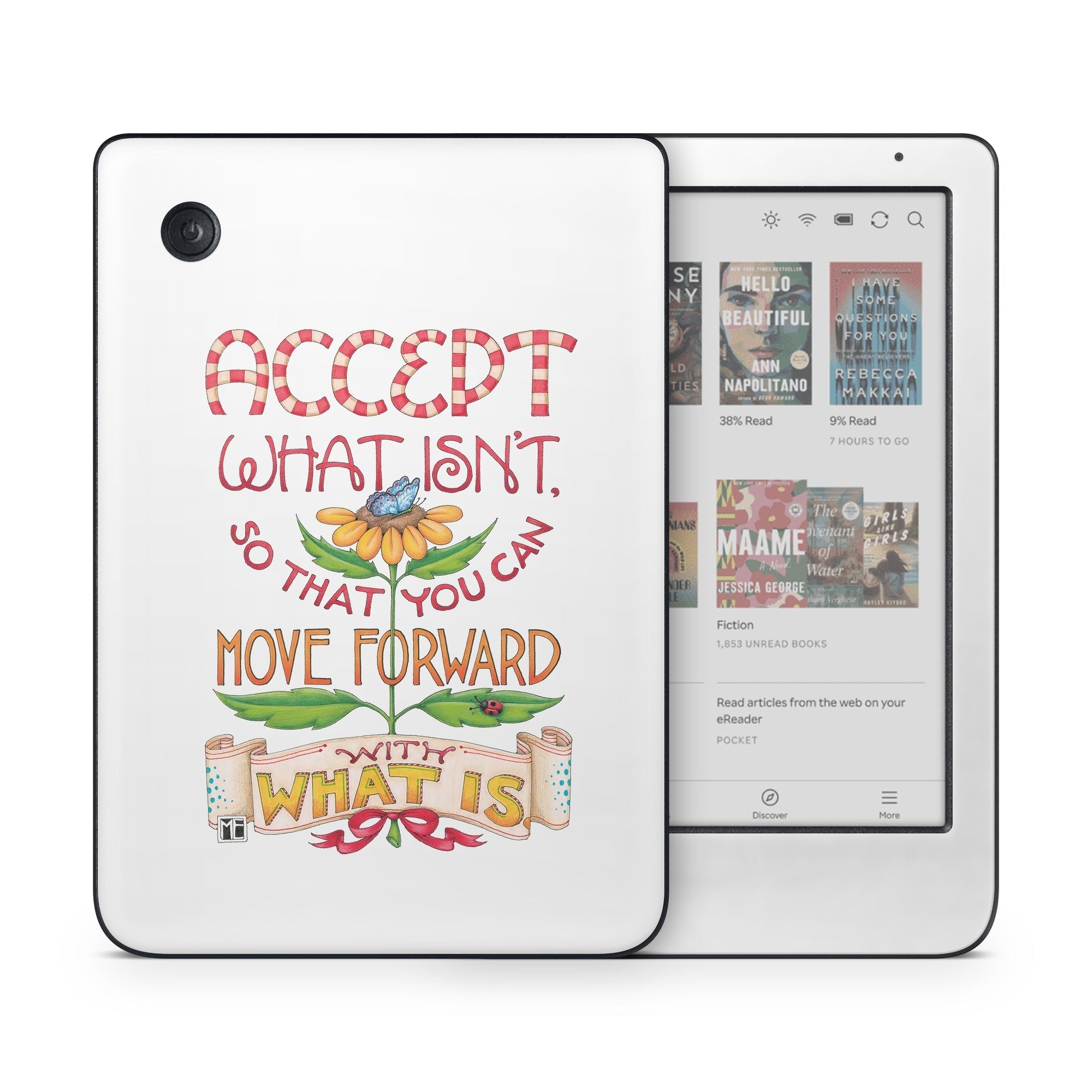 Accept What Isn't - Kobo Clara Colour Skin