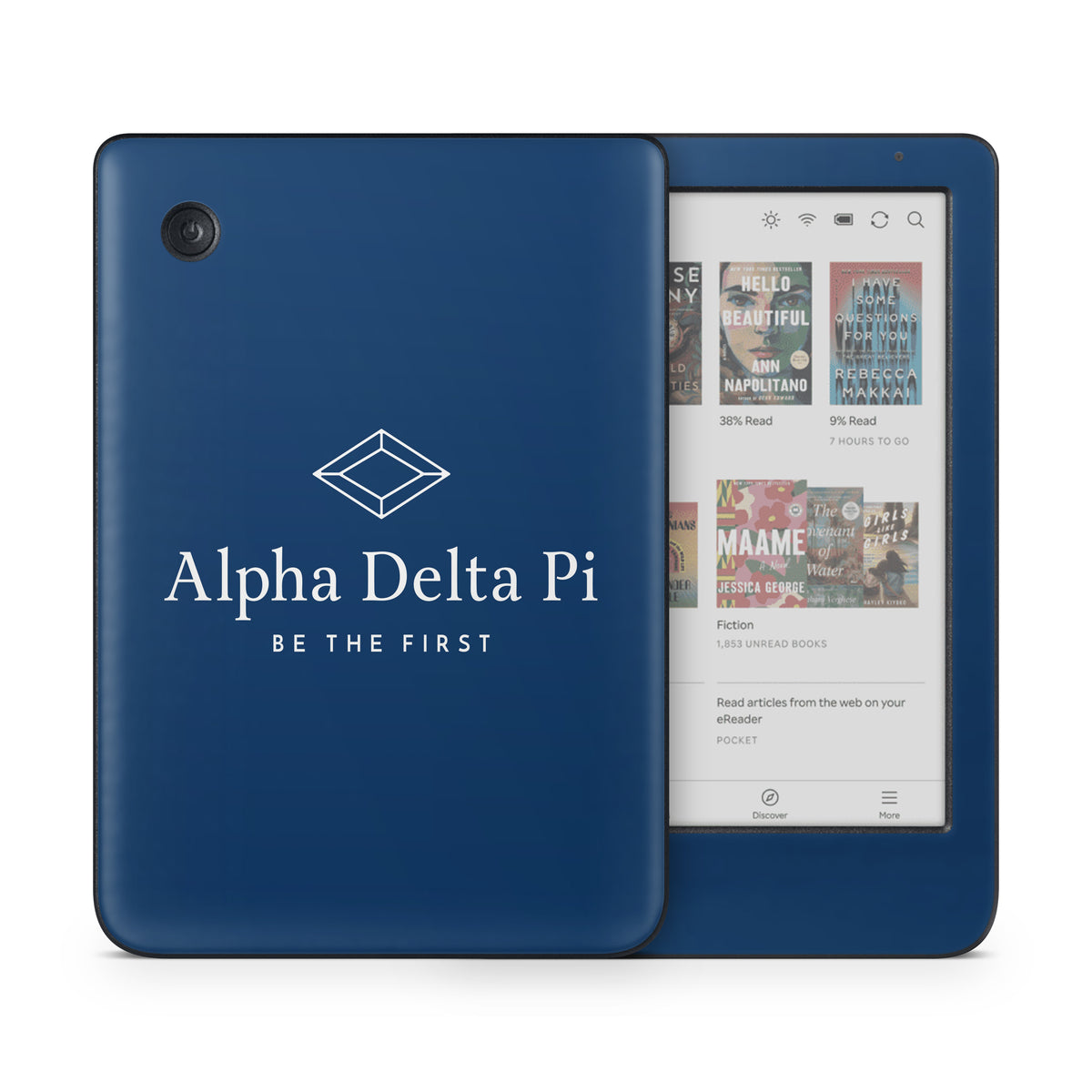 Alpha Delta Pi Primary Logo Midnight - Kobo Clara Colour Skin
