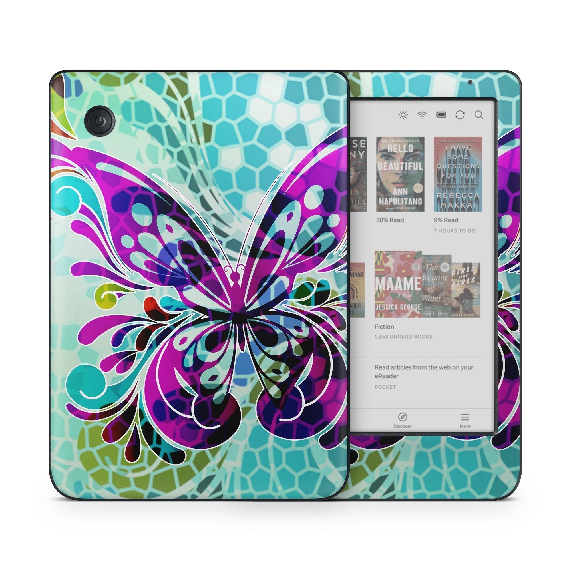 Butterfly Glass - Kobo Clara Colour Skin
