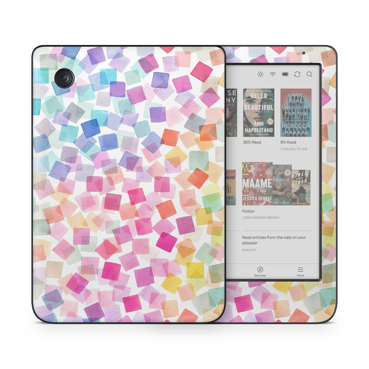 Confetti Squares - Kobo Clara Colour Skin